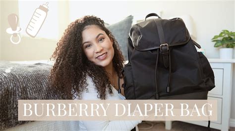 burberry nylon diaper bag review|designer diaper bags burberry.